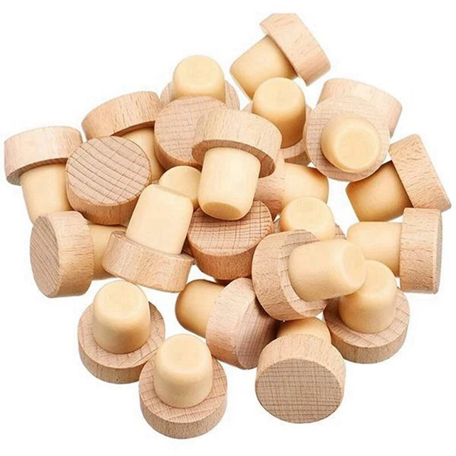50 ud. tapón de botella de vino tapón de corcho en T para corchos de vino copa de vino O8M2