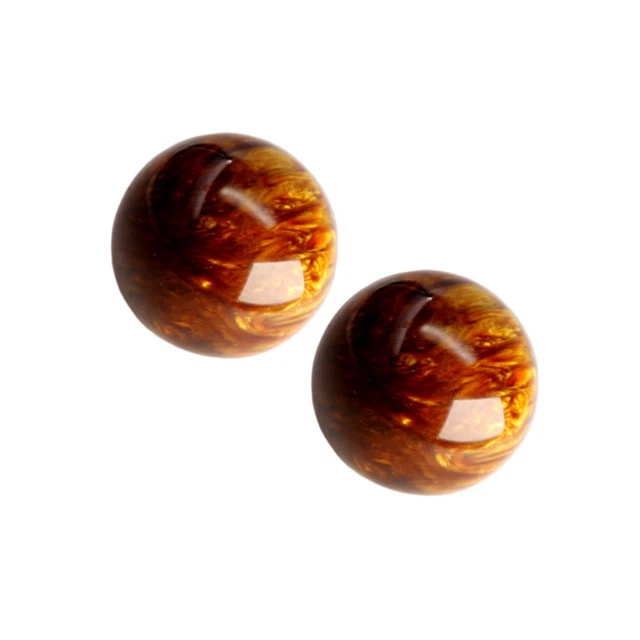 2 pz palline da baoding esercizi palla massaggio palla dito viaggio