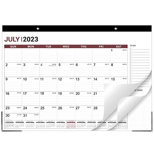 DESK CALENDAR 20232024 18 Months Calendar 20232024 12" x 17" July