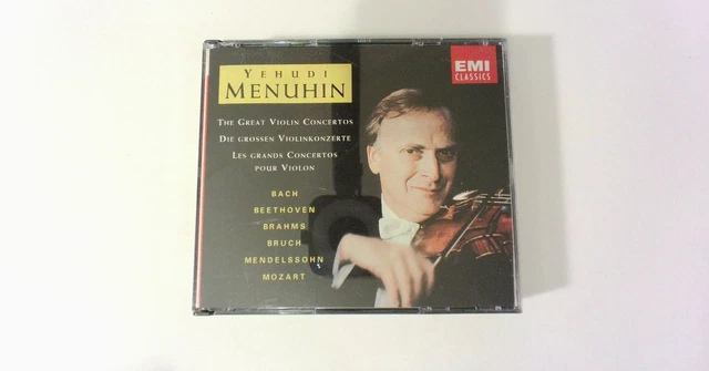 YEHUDI MENUHIN: THE Great EMI Recordings 51-CD Box Set Violin