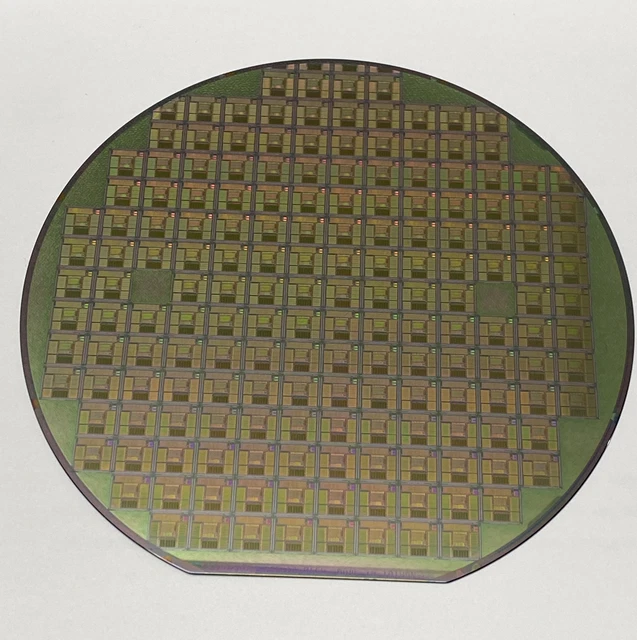 6” SILICON WAFER Vintage 1996 - TSMC DSP Modem Chip $34.99 - PicClick