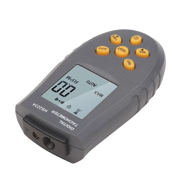 Pratico Tachimetro Velocità Motore Tachimetro Auto Rilevatori di Registrazione LCD Digitale