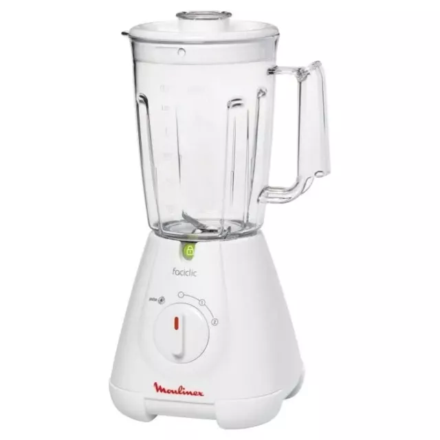 Moulinex Blender Mixeur Électrique 1,5L Smoothie Soupe Milkshake Fruits Faciclic