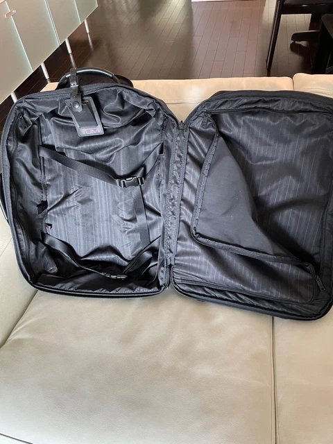 Tumi  22900Dh  Alpha Black Ballistic Nylon  Carry On Luggage 3