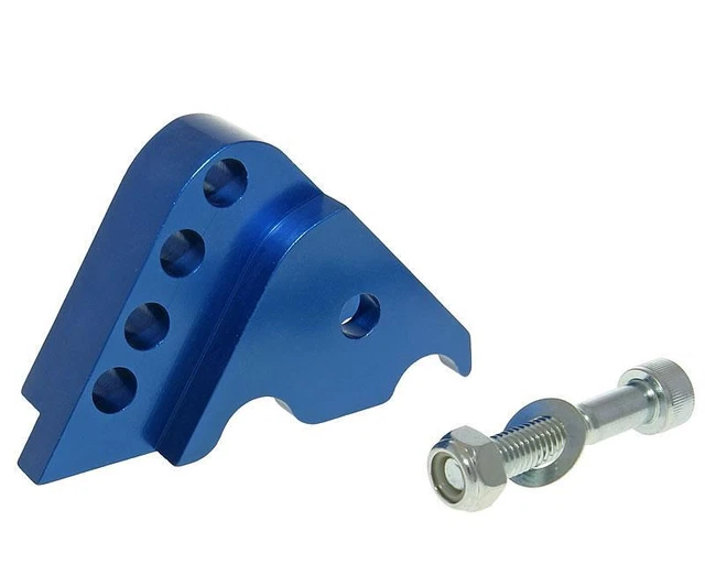 Kit Riser CNC bleu 4 trous - Aprilia Gulliver 50 AC