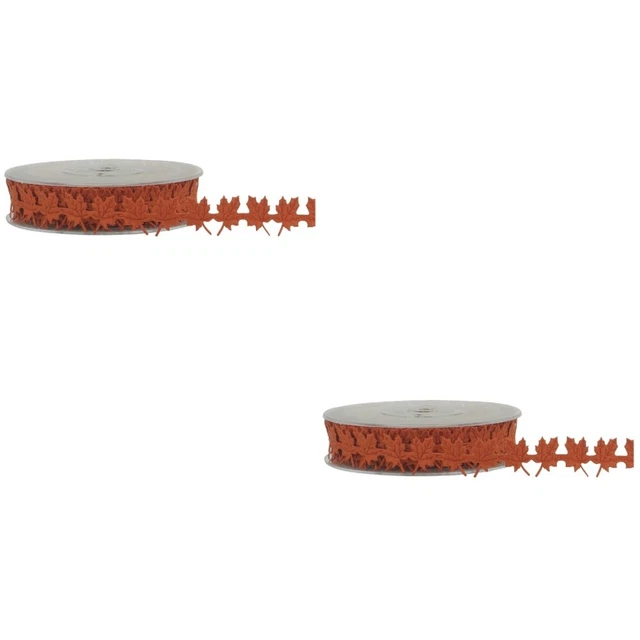 2 Rollen von 15 Yard Weihnachten Band Kreative Hängende Seil Dekor Garland 3