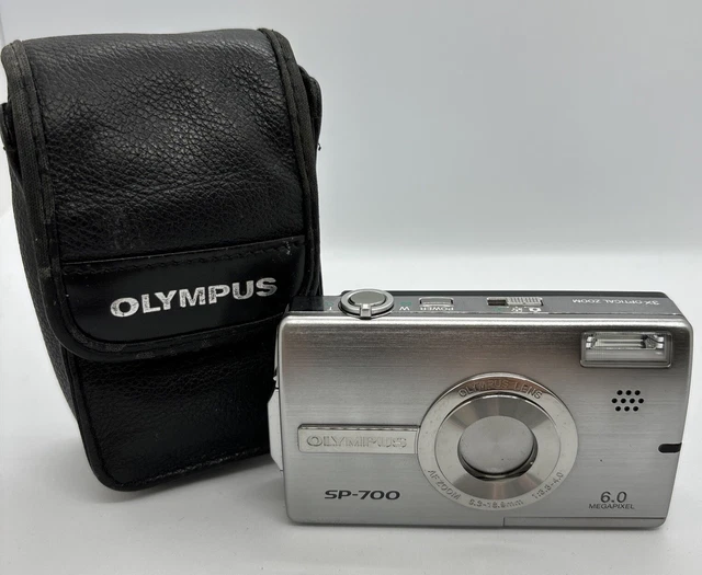 【OLYMPUS】 SP-700 6.0メガピクセル　ブロンズカラー OLYMPUS】 SP-700 6.0メガピクセル ブロンズカラー - メルカリ