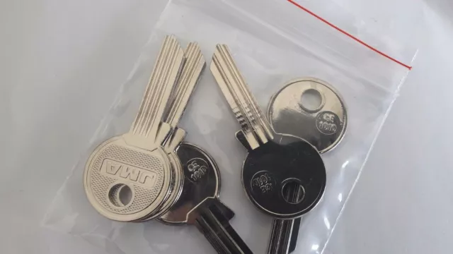 5 X CES CE-101D JMA / Schlüsselrohlinge/Key Blanks