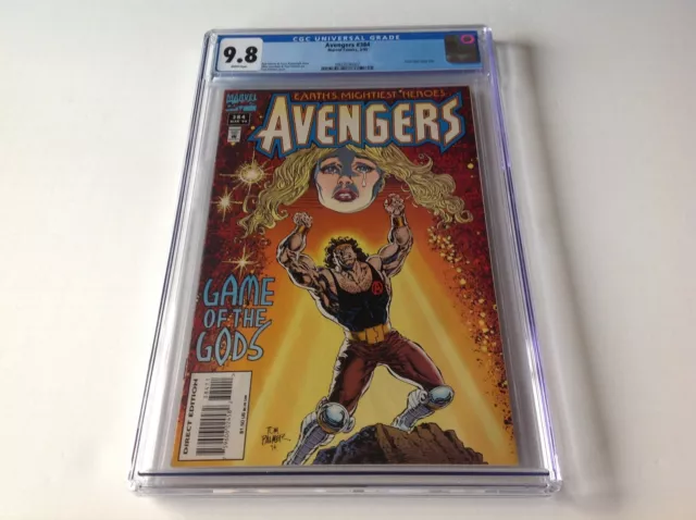 Avengers 384 Cgc 9.8 White Pgs Game Of The Gods Cover Date Error Marvel Comics