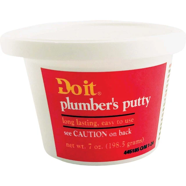 Do it 7 Oz. Plumber's Putty 043002 SIM Supply, Inc. 043002 7 Oz. 009326410241