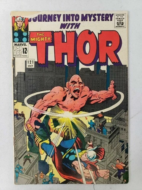 Marvel Journey Into Mystery With The Mighty Thor Comic Book #121 OCT