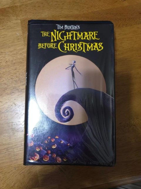 THE NIGHTMARE BEFORE Christmas VHS Tape £10.88 - PicClick UK