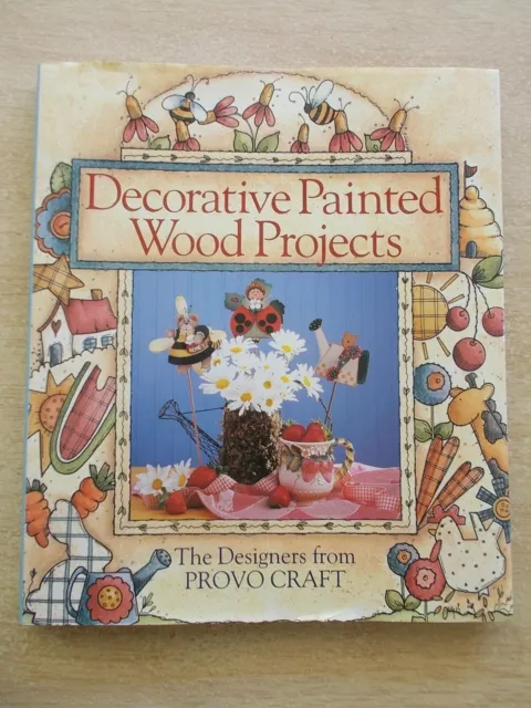 Decorative Painted Wood Projects~128pp HBWC~Folk Art