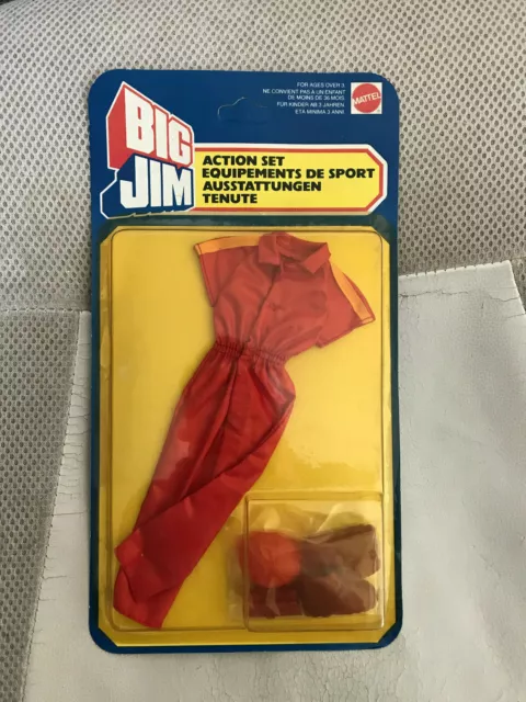 1983 Mib Moc Misb Nib Big Jim  Mattel Vintage Demolition Expert 7157 Action Sets