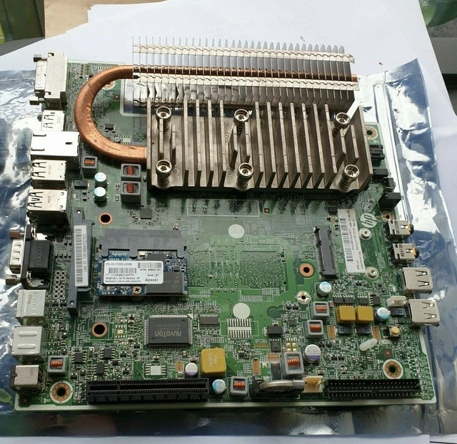 PLYMOUTH 11042-3 REV B Motherboard W/ 682141-600 Heatsink W/ 8C.f1Dd2 ...