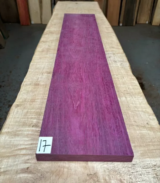 Purpleheart 25-30mm Lumber / Boards - Exotic Wood /Exotic Hardwood / Square Edge