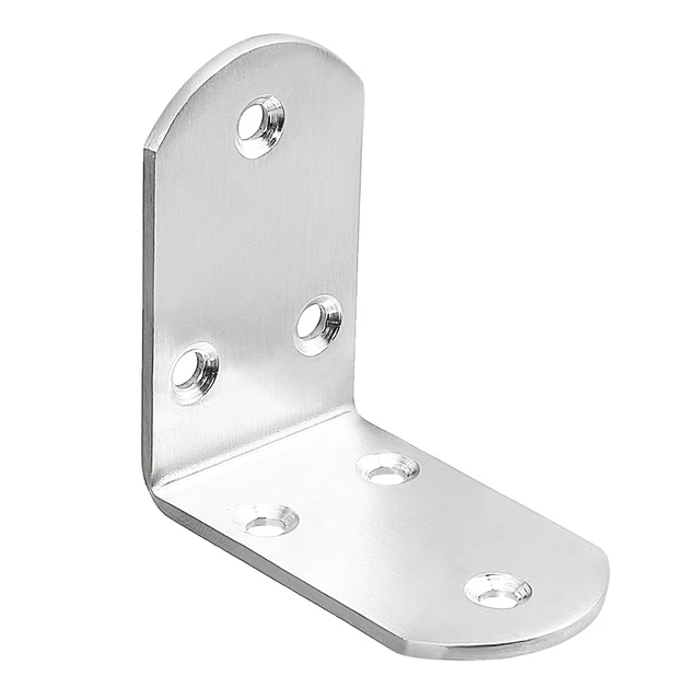 65mmx65mmx38mm Stainless Steel Corner Brace Joint L Shape Angle Bracket Fastener