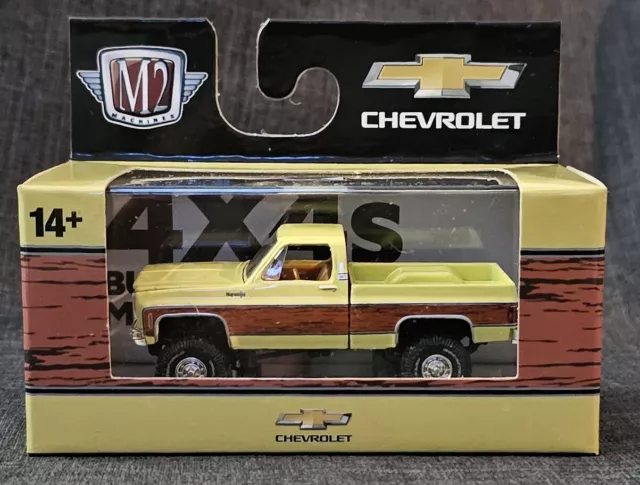 2024 M2 Machines "Cheyenne Super 20" 1973 CHEVROLET CHEYENNE SUPER 20 4X4 #R85