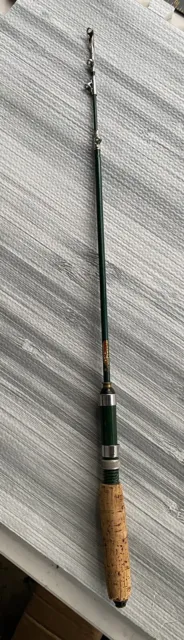 Lot Vintage 47” Mohawk Metal Fishing Pole Rod & Reel Cork Handle