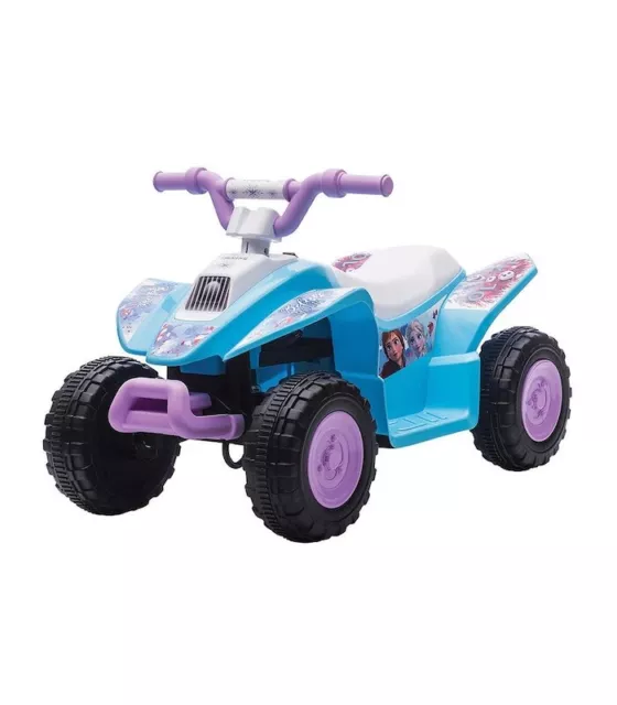 Frozen 2™ Elsa Anna Electric Quad Bike Rechargeable Battery Kids Ride On Toy Car