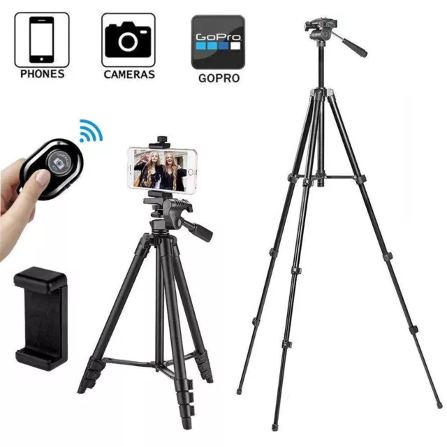 Flexibles Stativ Kamera Dreibein Halterung Verstellbar Handy Smartphone Tripod