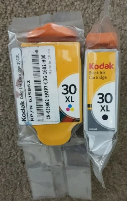 6 XL Compatibili Kodak 30XL Cartucce D'inchiostro Per Kodak ESP C100, C110, C115, C300, C310, C315, C330, C360, 1.2, 3.2, 3.2S, Office 2100, 2150, 2170 AIO, Hero 2.2, 3.1, 4.2, 5.1 | 30B, 30CL - Foto 4