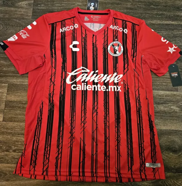 NWT Charly Club Tijuana Xoloitzcuintles Xolos 19/20 Home Jersey Size XXL