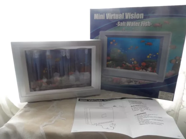 Artificial Tropical Fish Aquarium Decorative Lamp Virtual Ocean Salt Water Fish