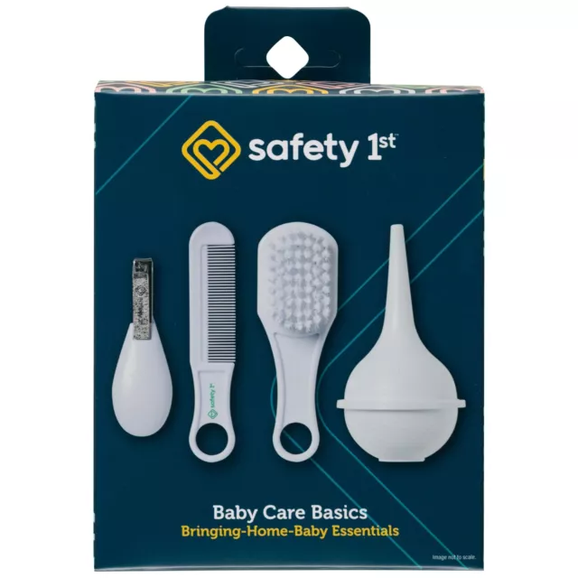 Safety 1st Baby Care Basics 4 Piece Infant Essentials Set White