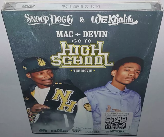 Mac & Devin Go To High School Brand New Sealed R1 Dvd Snoop Dogg Wiz Khalifa