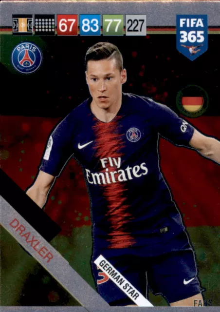 Fifa 365 Cards 2019 - 401 - Julian Draxler - German Stars