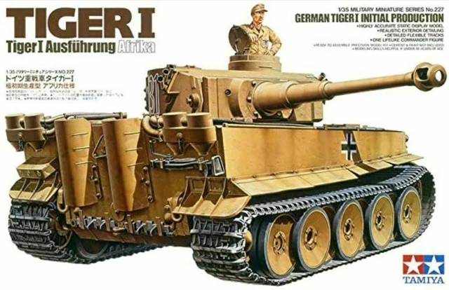Maquette à l'échelle 1/35 Production initiale du Tiger I allemand...