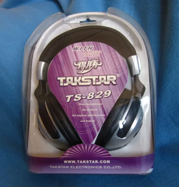Takstar Headphones TS - 829 close-back Circumaural - New (Behringer HPS 3000)