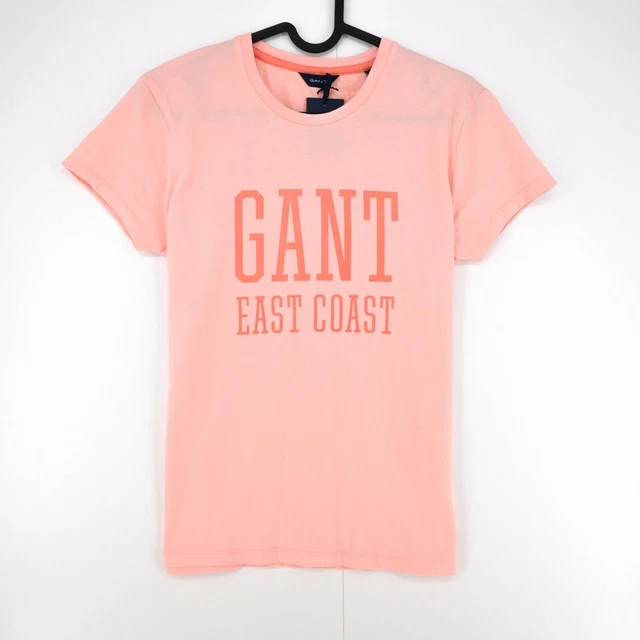 GANT Ragazze Rosa Sole Sbiadito Girocollo T-Shirt Top Taglia 170 CM 15 Anni