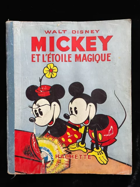 ¤ BD EO Disney - MICKEY ET L'ETOILE MAGIQUE  n° 12 - éd. Hachette - 1936