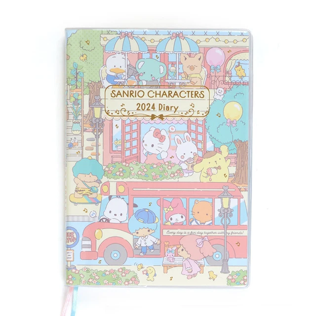 SANRIO CHARACTERS B6 Diary Planner 2025 Schedule Book Monthly 302799