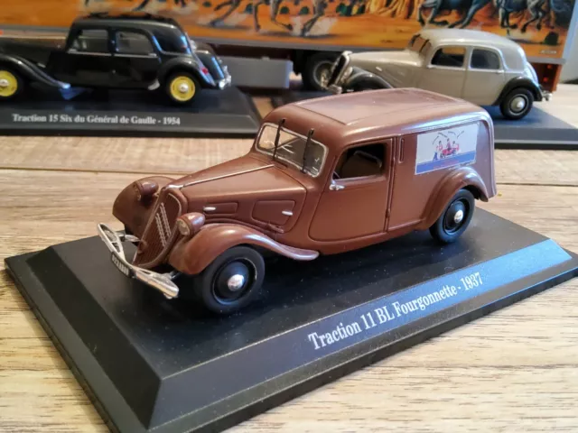 Citroën traction 11bl fourgonnette 1937 norev ixo eligor solido 1/43