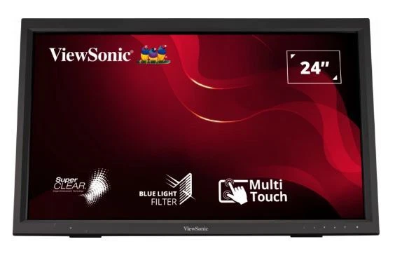 ViewSonic 24 TD2423 IR 10 Point Touch Advanced Ergonomics, Magnetic Pen Holde...