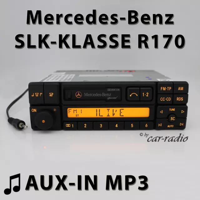 Mercedes R170 Radio Special BE2210 MP3 AUX-IN SLK-Klasse C170 Kassettenradio RDS