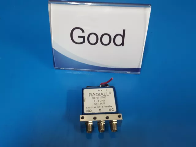 Radiall_R570315000: RF COAXIAL SWITCH 3GHz / 24V (1)