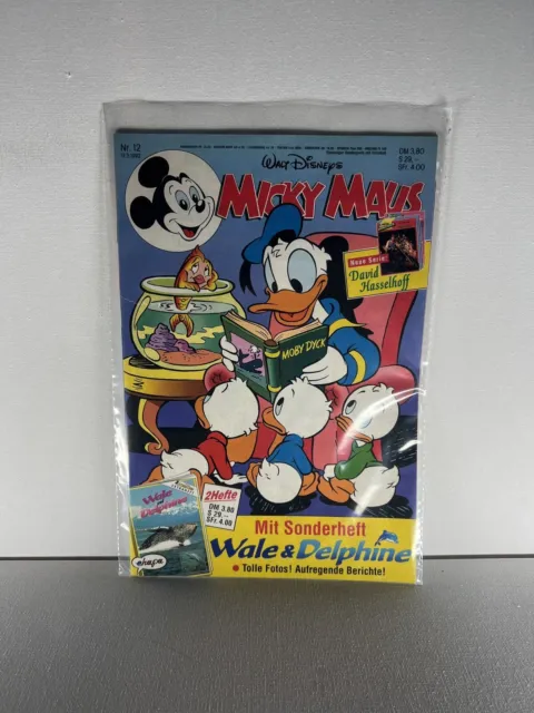 Micky Maus Heft Nr 12 Disney Comic #A9 Sammlung Selten 1994 1992 1990 1989 Usw