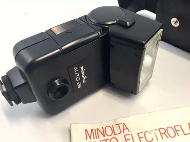 Konica Minolta auto 28 Flash Auto Electroflash Shoe Mount