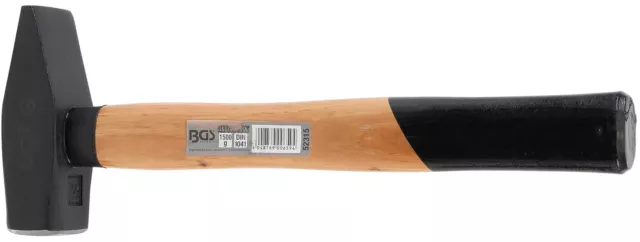 BGS technic Schlosserhammer | Hickory-Stiel | DIN 1041 | 1500 g