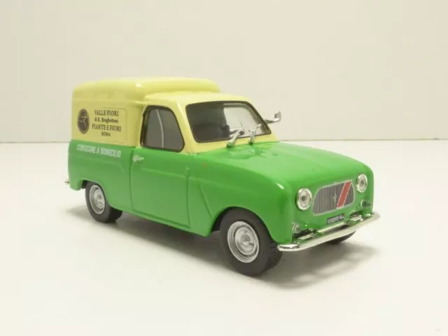 Renault 4L Fourgonnette Fleuriste Interflora R4 1966 1/43