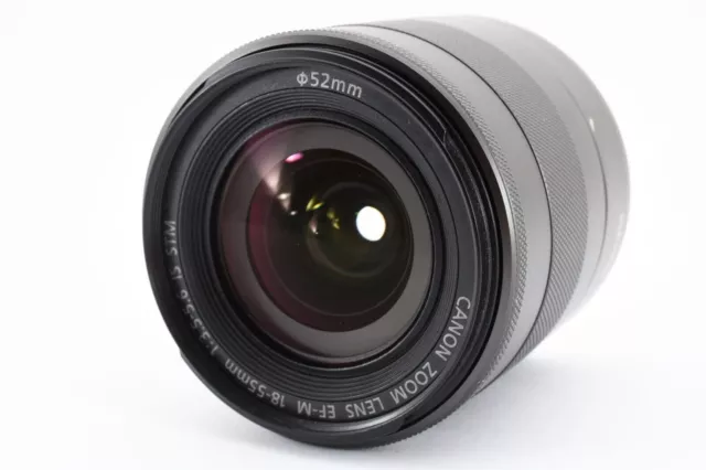 Objectif zoom Canon EF-M 18-55 mm F3.5-5.6 IS STM AF du Japon (presque... 2