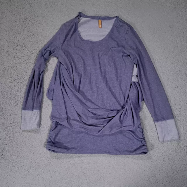 Lucy Womens Medium Sweatshirt Long Sleeve Stretch Pullover Activewear Casual