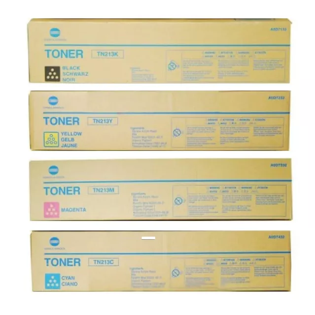 Toner Originale Konica Bizhub C203 C253 Develop Ineo +203 +253 / TN-213