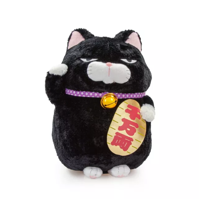 Plüschtier Katze Nemu Neko -  Weihnachtsgeschenk Grumpy Cat Schwarz Kuscheltier