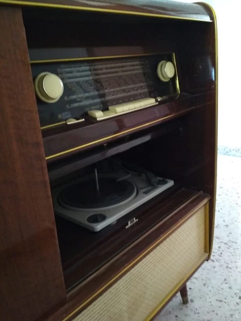 Rema Radiogram REMA RADIOGRAMME & Drinks Cabinet £245.00 - PicClick UK