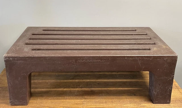CAMBRO DR360 Dunnage Rack 36x21x12" Brown Freezer Walk In Shelf Stand